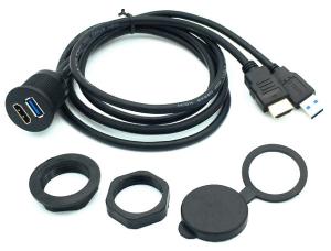Flush Mount HDMI USB Extension Cable Min 5M Ohms Insulation Resistance