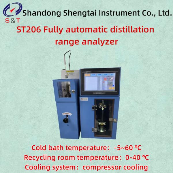 Cheap Room Temp～400 ℃ Fully Automatic Distillation Range Analyzer Distillation Rate 2-10ml/Min for sale