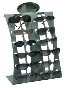 China 12 Pairs Retail Sunglass Display Fixtures For Shopping Mall Easy To Install on sale