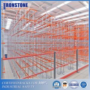 Best Safe Operation VNA Steel Pallet Rack System For High Density Storage wholesale