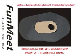 Full Set Ladle Slide Gate With Embedded Zirconia Insert 6 Sliding Times