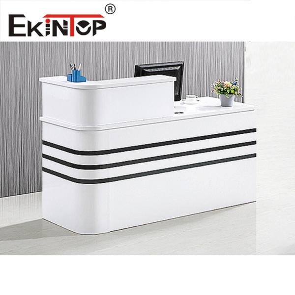 Cheap Executive Front Reception Desk , Reception Area Table For Officeworks Multifunctional for sale