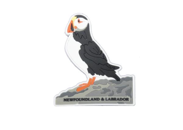 Cheap 2D Puffin Soft Pvc Fridge Magnet, Personalised Fridge Magnets With Soft Magnet On Back Side for sale