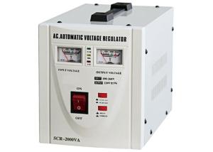 AC Single Phase 2000VA Stabilizer , Automatic Voltage Stabilizer For Air Conditioner / Relay Type Stabilizer