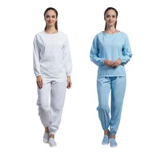 Best Hospital Surgical Anti Static Garments Used Long Sleeve White Cotton Gown wholesale