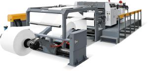 High Speed Two Rolls Paper Sheet Cutter Machine Servo Precision Paper Cutter Machine