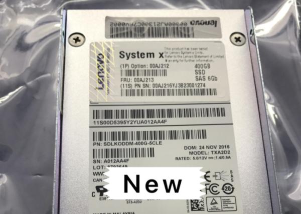 Cheap 00AJ212 400GB IBM Hard Disk SAS 2.5 Inch Size MLC G3HS Enterprise SSD for sale