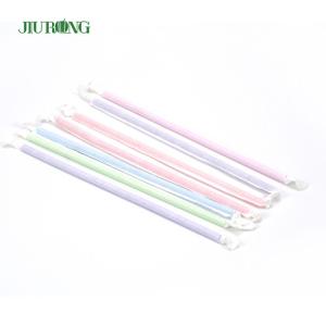 China Eco Friendly Biodegradable Plastic Straw Paper wrapped 4.6*168mm on sale