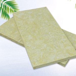 China OEM Rock Wool Slab Non Combustible Rockwool Sound Insulation Slab on sale