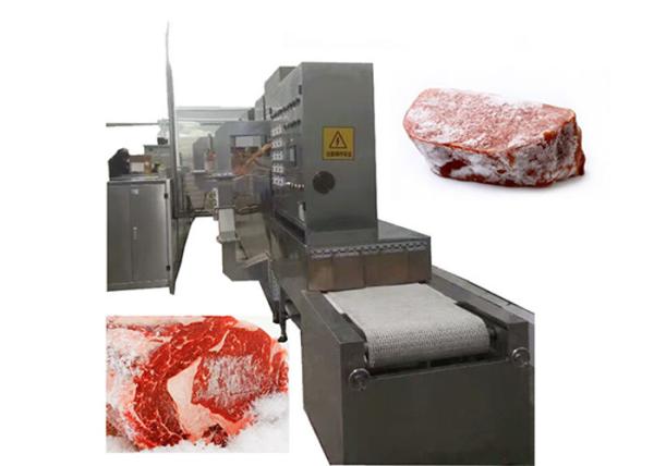 Cheap Microwave Frequency Meat Defrosting Machine With Keeping Fresh / Fast And Evenly for sale