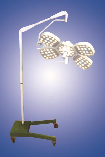 Cheap GLED5+5 Mobile shadowless operating Lamps/Operating room use LED surgical lamps with battery backup/Cold light source for sale
