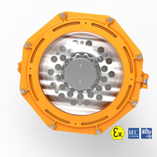 Cheap 30W 60W LED Bulkhead Zone 1 Explosion Proof Lighting For Power Plants for sale