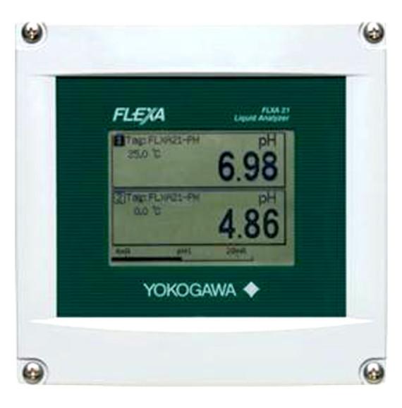Cheap FLXA21-D-P-D-AB-C1-NN-A-N-LA-N-NN-U YOKOGAWA Instruments 2 Wire Dual Channel Transmitter Analyzer for sale