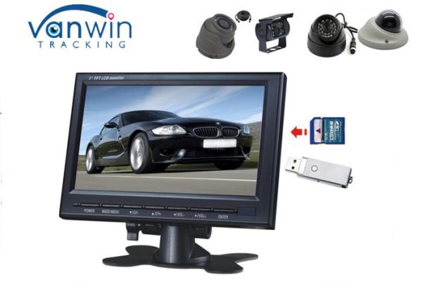 Cheap Auto Car Tft Monitor , Sd Card Usb Interface In Car Tft Lcd Monitor Touch Screen for sale