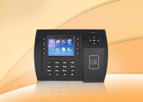 Cheap Multimedia Proximity Card Rfid Time Attendance System Multi Language TFT Color Screen for sale