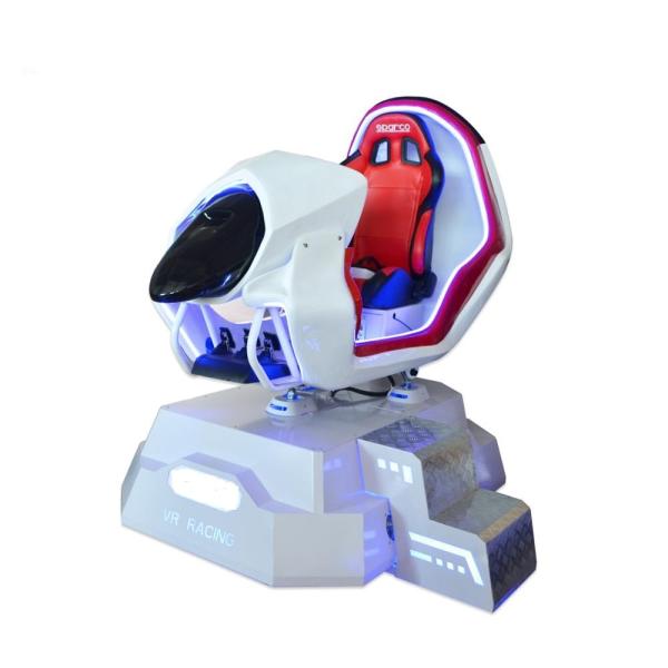 Cheap 4 Games And 4 Movies Funny Racing Virtual Reality Simulator With Linked Competition Function for sale