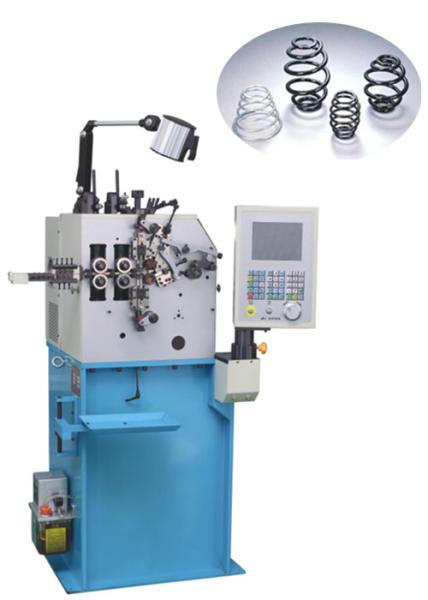 Fast Debug Torsion Spring Machine 80*65*145 cm with CNC controlled servo motion