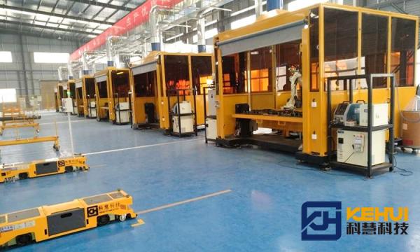 Cheap Flexible Frame Structure Automated Welding Systems For Animal Husbandry for sale