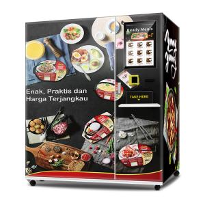 China Fully Automatic Hot Food Heating Vending Machine Customized Hot Food Vending Machine on sale