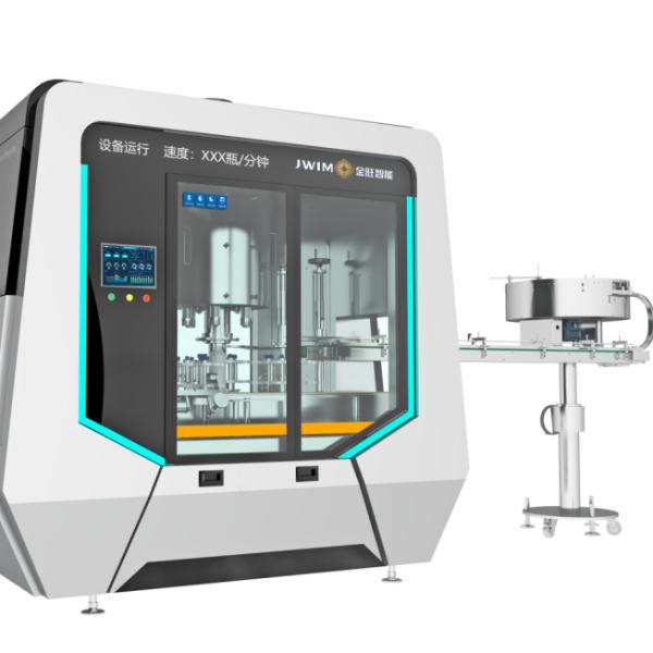 Cheap 6500 BPH Rotary Type Automatic Capping Machine 80ml-1000ml With 6 Capping Heads for sale
