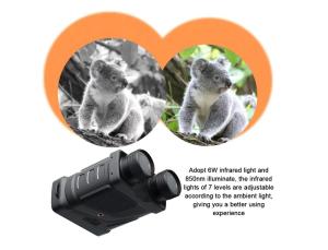 Best 7 IR Level R12 Binocular Night Vision Scope With Camera wholesale