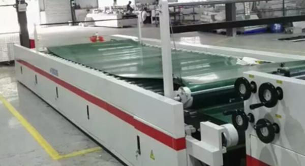 Cheap 10000pcs/H Front Feeder Litho Flute Laminator Machine Synchronous Servo Driven for sale