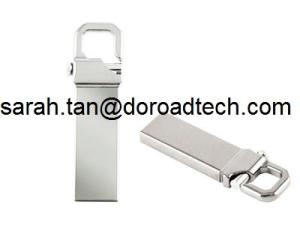 China High Quality Metal Hook USB Memory Sticks, 100% Real Capacity Guaranteed on sale