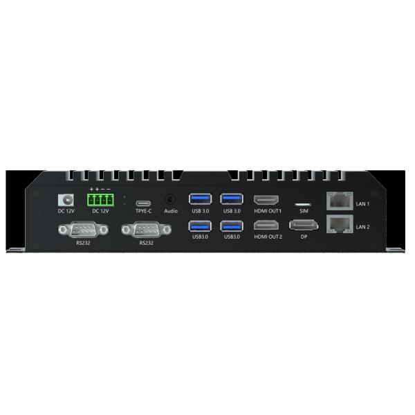 Rockchip RK3588 8K Media Player Box Dual Ethernet For AI Robot Edge Computing