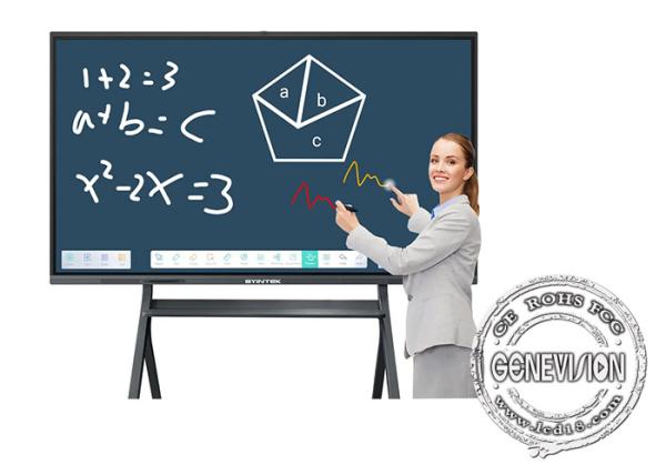 Cheap 55" Lcd Display Panel Intelligent Interactive Whiteboard Smart Class Handwriting Digital Board Note for sale