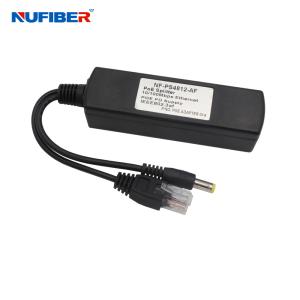 China 10 100M POE Power Over Ethernet Splitter DC48V To 12V For CCTV IP Devices on sale