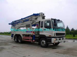 Best Smart 37m 38m Placing Depth Cement Pumping Equipment SY5295T With Output Of 170m³/H wholesale