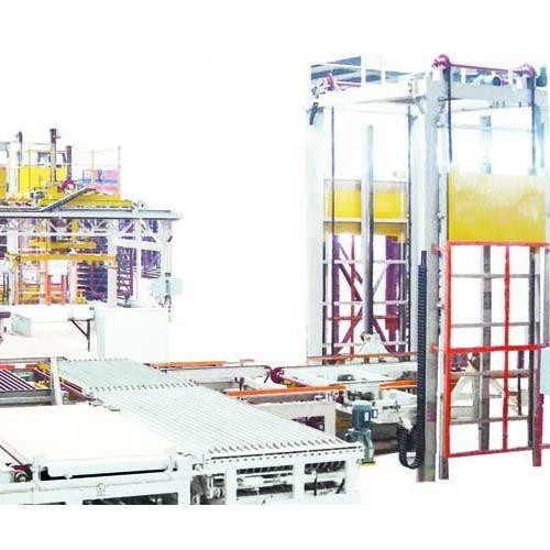 Cheap Automatic Brick Production Line Twice Setting Pallet Loading And Unloading System for sale