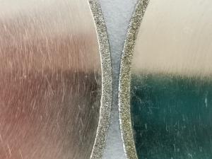 China Thin 50/60 Electroplated Diamond Blade For Ceramic Gemstone on sale
