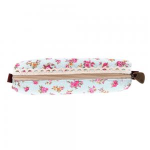Best High Quality Mini Retro Flower Floral Lace Pencil Case,pencil bag school supplies Cosmetic wholesale