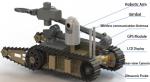 Mini Explosive Ordnance Disposal Robot Smart With Modular Design