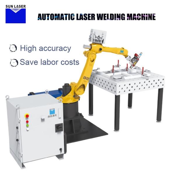 Cheap Robot Laser Automated Welding Machine Industrial Hardware Arm Robotic Welding Automation for sale
