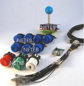 Best USD18.95---1 Player Arcade Control Panel Bundle Kit,1 joystick and 10 stander buttons wholesale