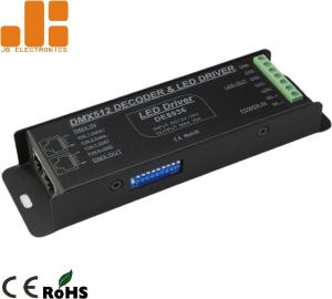 Best DC12-24V 4 Output Channel LED Dimmer Controller With RJ45 Interface Input wholesale