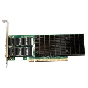 China Femrice 100G 2 Ports Ethernet PCI-e Slots x16 Data Center Bridging Server Card Intel E810CAM2 Controller Server Lan Card on sale