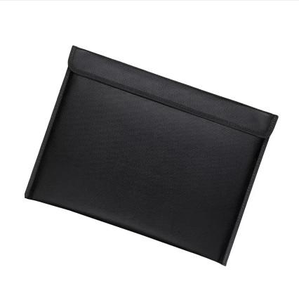 Cheap A4 11" X 15" Large Fireproof File Bag For Document / Cash / Passport for sale