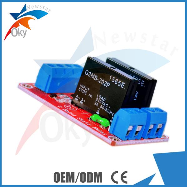 2 Channel SSR Solid State Arduino Relay Module Low Level Relay Module For