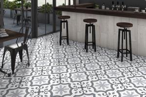 Best Gray Waterproof 25x25cm Ceramic Rustic Tile For Living Room And Eco-Friendly Floor Tiles For Decoration wholesale