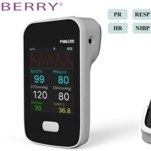 Best Li Battery Powered Multi Parameter Patient Recorder Spo2 ECG Temp With Audible And Visual Alarm wholesale