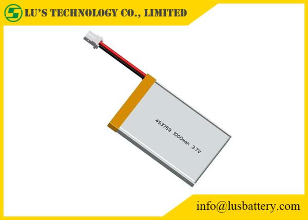 Cheap 3.7V Lithium Ion Polymer Battery Pack 1000mah LP453759 Lithium Polymer Cell 3.7v 1000mah rechargeable cell for sale