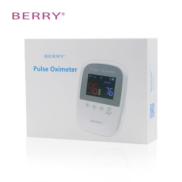 Cheap Portable Pulse Oximeter Handheld SpO2 Pulse Rate Value Display for sale
