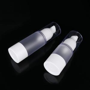 Best Clear airless pump bottle with lotion pump for skincare wholesale