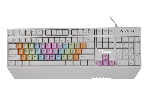 Cheap Custom Gaming Keyboard With Usb Port , Light Up Mechanical Keyboard KB600 for sale