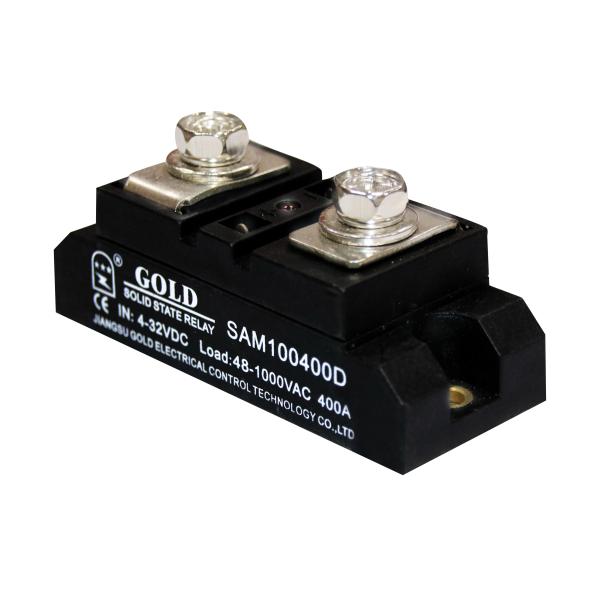 Cheap Single Dual In Line 1.3VAC 40A AC Solid State Relay With LED Indicator for sale