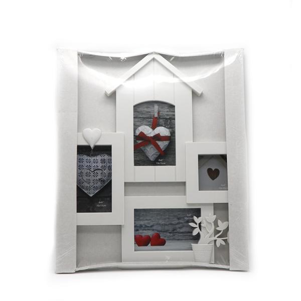 Cheap Plastic Material Gallery Wall Picture Frames , Family Collage Frame for sale