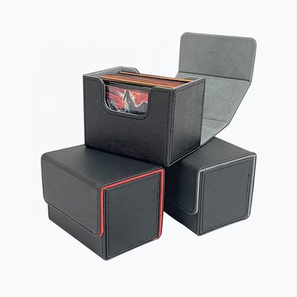 Cheap Efficiently Store Your Entertaiment Game Cards with a PU Card deck card box for sale